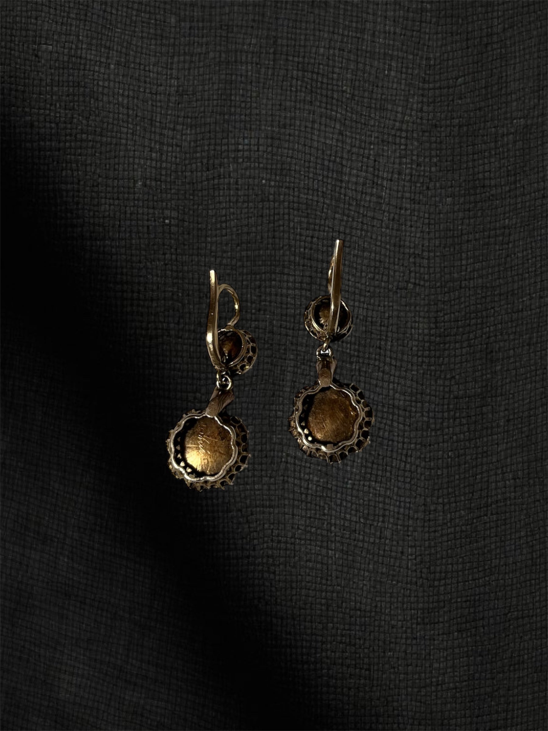 Orecchini con diamanti “Tocco di Luce”